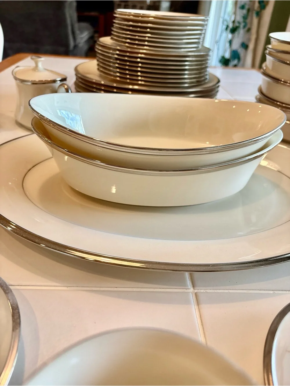 Lenox Solitaire dinnerware for 8